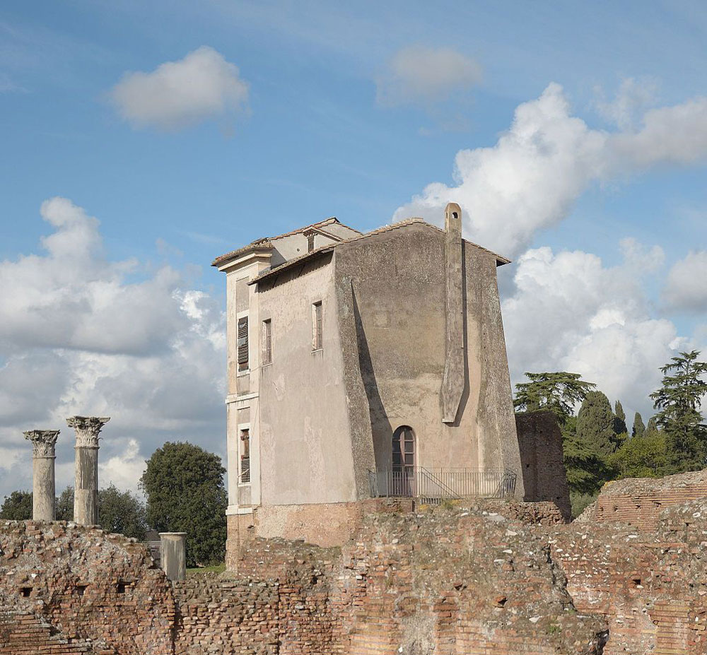 Casina Farnese sul Palatino - Foto di Livioandronico2013 su Wikimedia Commons